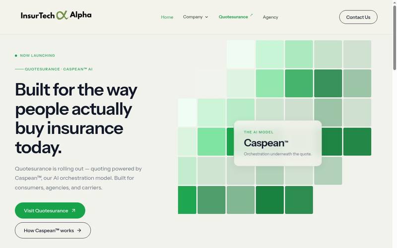 Portfolio preview of insurtechalpha.com