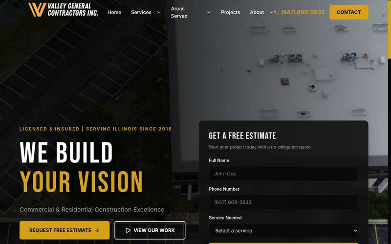 Portfolio preview of valleygci.com